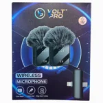 MICRÓFONO X2 INALÁMBRICO VOLT PRO PELUSA TC - IPH VP-715