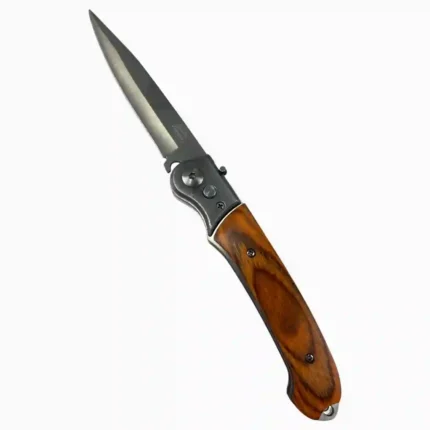 NAVAJA CACHA MADERA ESTUCHE NEGRO AK7091