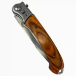 NAVAJA CACHA MADERA ESTUCHE NEGRO AK7091 - Imagen 2