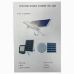 REFLECTOR LED 200W CON CARGADOR SOLAR CUADRADO INFINITA INFRS2-200W - Imagen 4