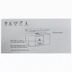 RELOJ DIGITAL DE MESA KE047 (BOX X30) - Imagen 3