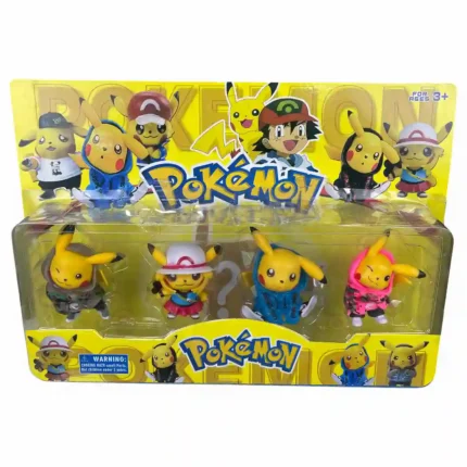 SET DE PICACHU X4 PCS BLISTER 36135