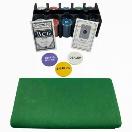 SET DE POKER EN CAJA METÁLICA KE118 (BOX X12)