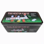 SET DE POKER EN CAJA METÁLICA KE118 (BOX X12) - Imagen 2