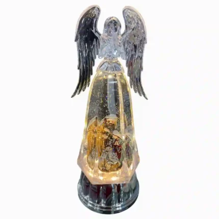 ÁNGEL DE CRISTAL LUZ Y SONIDO W113