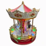CARRUSEL DECORATIVO LUZ Y SONIDO S4786 - Imagen 3