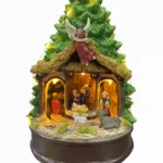 DECORACIÓN NAVIDEÑA ARBOL CON PESEBRE W073 - Imagen 2