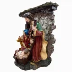 PESEBRE DECORATIVO CON LUZ Y SONIDO W3002 - Imagen 4